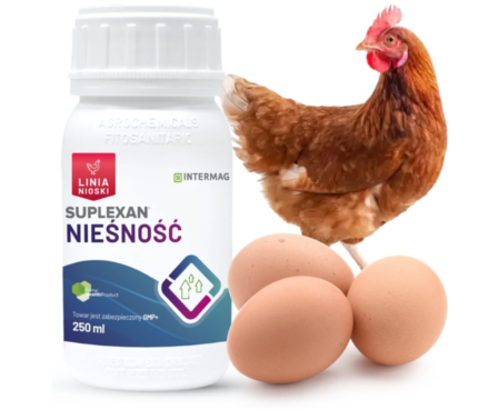 SUPLEXAN NIEŚNOŚĆ - Witaminy dla kur na nieśność 250ml