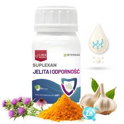 SUPLEXAN JELITA I ODPORNOŚĆ - Witaminy dla Hodowców Ptaków Kur 250ml